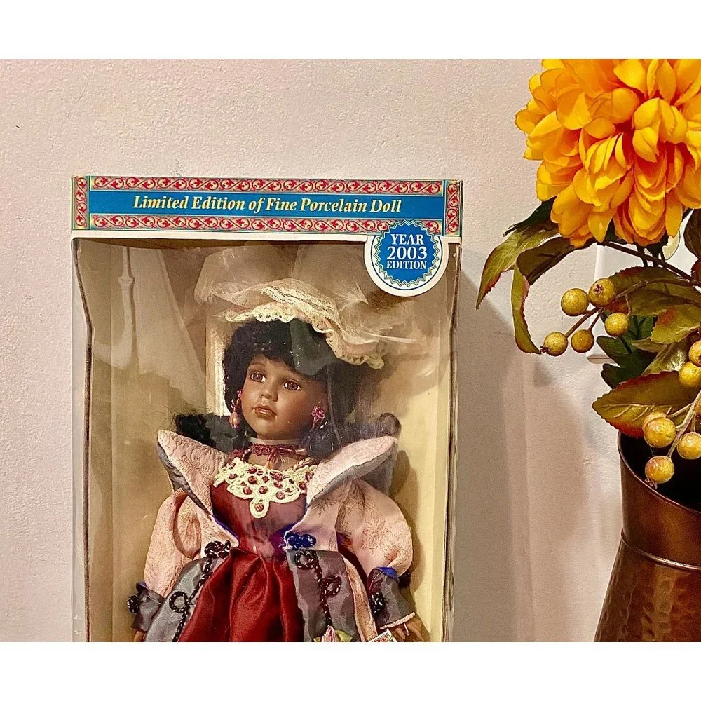 African‎ American doll, Angelina Visconti doll, NEW in Box, 18